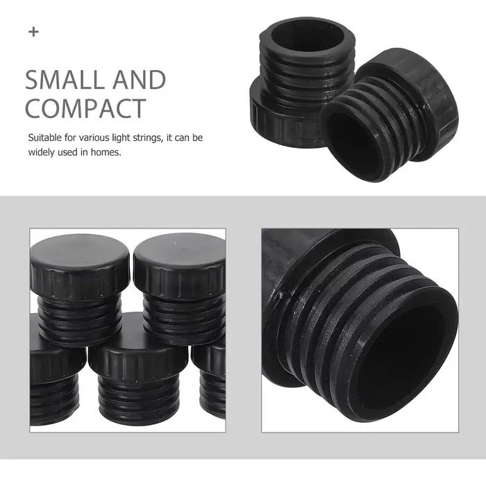 Bouchons de sécurité pour prise de lumière noire, couvercle de protection pour bouchons d'ampoule, p
