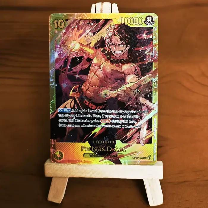Cartes de collection d'anime ONE PIECE OPCG rares et exclusives en édition limitée Ace/Tony Chopper/