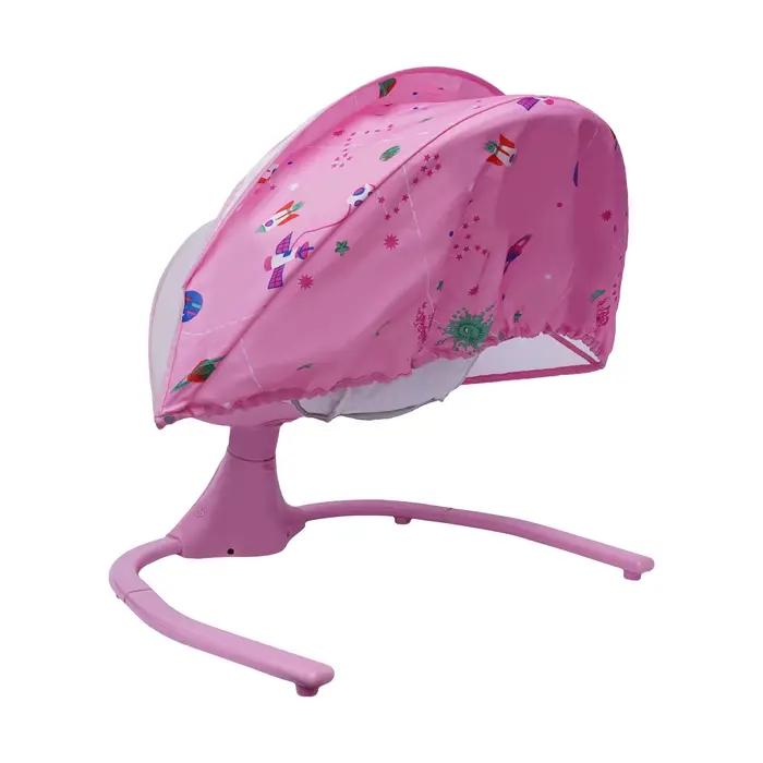 Chaise berçante électrique pour bébé avec télécommande, angle et vitesse réglables, musique Bluetoot