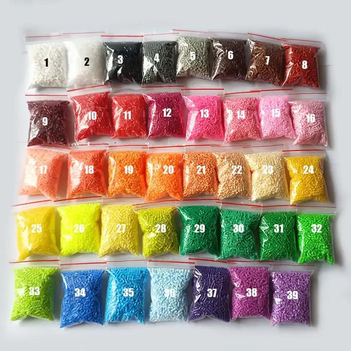 2000 pièces/sac 2.6mm Hama perles Puzzle Perlen perles de fer bricolage Perler fusible perle Intelli
