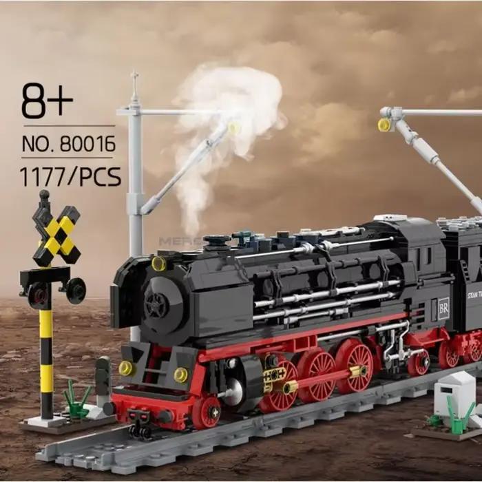 MOC City Train ensemble de construction modèles Machine Locomotive puissance fonction technique bloc