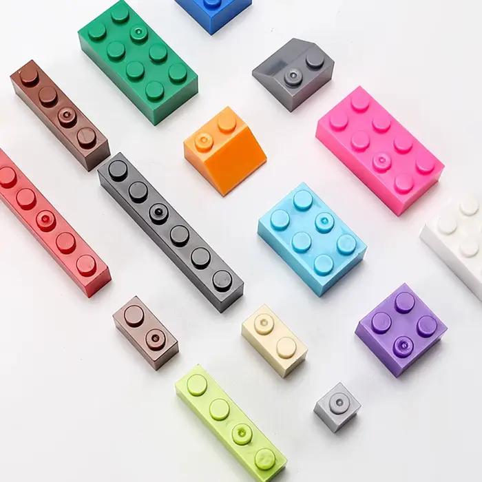 Blocs de construction en vrac, ensemble de briques classiques de ville, assemblage coloré, jouet cré