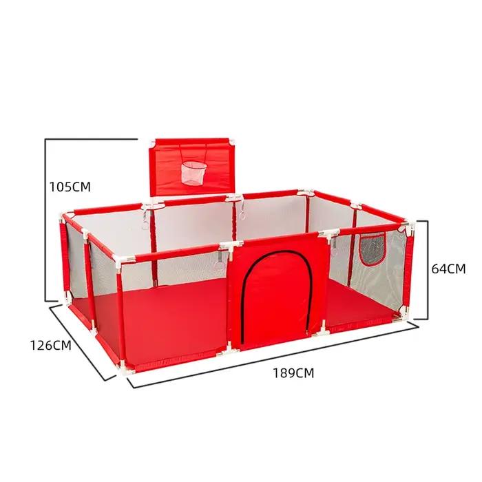 IMBABY - Grand parc d'activités pour enfants, enclos pour bébés, parc d'activités à motifs de dessin