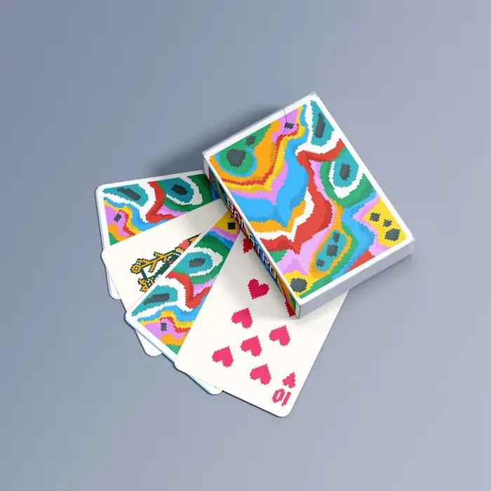 Ensemble de cartes de poker classiques – Jeu de fête essentiel pour les rassemblements, les jeux de