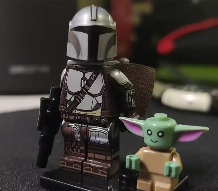 Puzzle populaire de la série Star Wars de haute qualité, modèle 75370, jouet blindé, puzzle mandalor