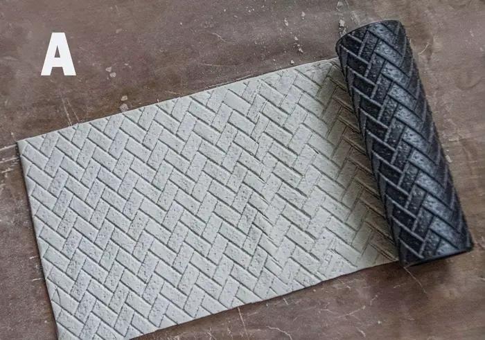 Mini outil de rouleau de Texture de Terrain mdn, pour scène de Table de sable, Base de jeu de guerre