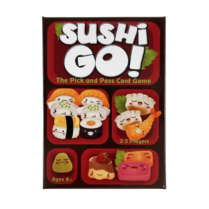 Jeu de cartes Sushi Go - Sushi Go Party! Le jeu de cartes Pick & Pass, cartes amusantes en famille,
