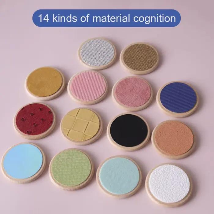 Jouets sensoriels Montessori pour enfants, jeu de correspondance, Classification Tactile, Cognition