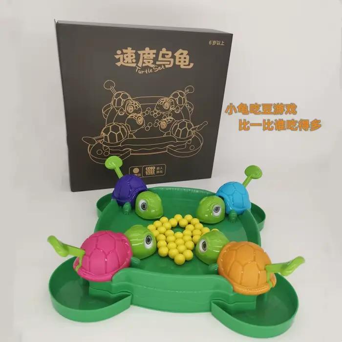 Jeu de société Tortues qui mangent des haricots, jouets pour enfants, jeux compétitifs, interaction
