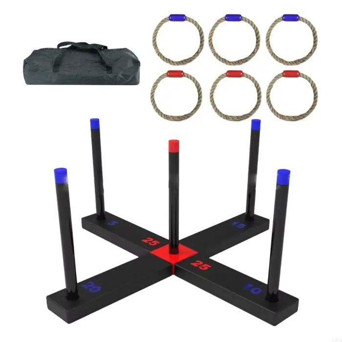 Ensemble d'activités lancer rond passionnant avec 15 variantes jeu pour le divertissement groupe en