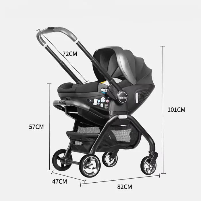 Poussette Portable pour bébé, siège de sécurité pour voiture, panier de couchage multifonction pour