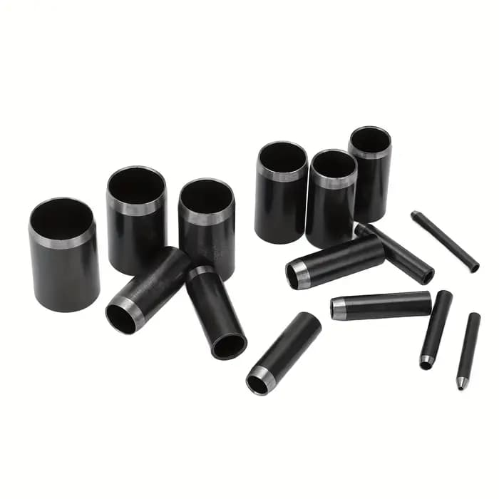 Perforateur de trous ronds de 15 tailles (1-15mm), ensemble d'outils de coupe de poinçon creux avec