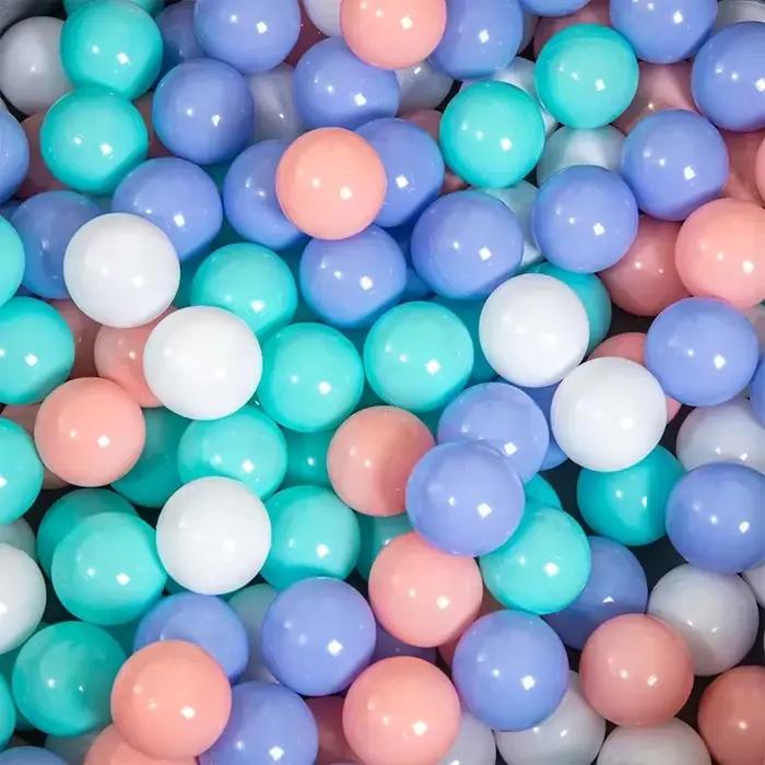 50 pièces 55MM bébé balles en plastique piscine d'eau océan jeux de balle pour enfants natation foss