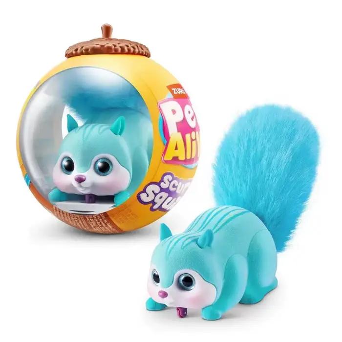 Original Zuru animaux vivants Scurry'N écureuil électronique modèle d'animal de compagnie écureuil F