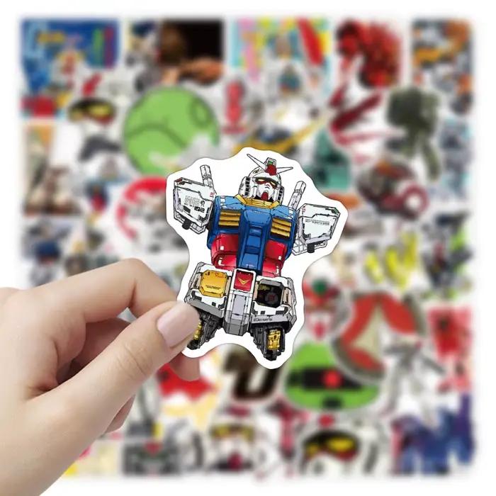 10/30/50CPS GUNDAM Anime dessin animé autocollants pour enfants bricolage jouet Graffiti papeterie c