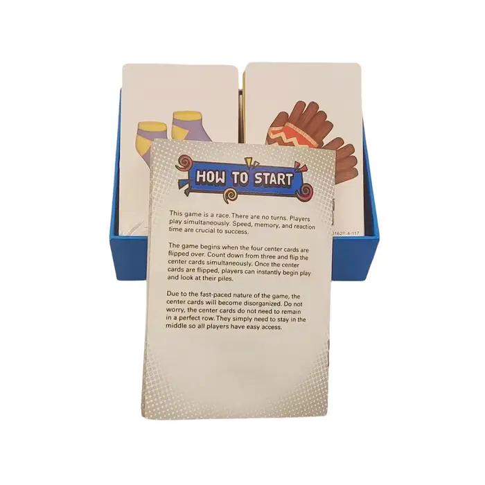 Jeu de cartes de correspondance de vêtements, un jeu de société décontracté multijoueur, un jouet de