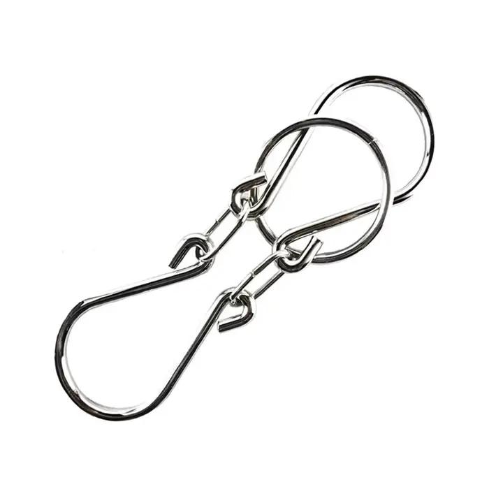 Puzzle en métal, casse-tête, anneaux de fil magique, pour adultes et enfants, démêlage, lien en fer,