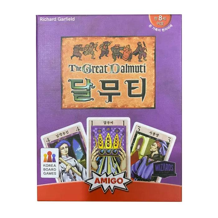 Jeu de société coréen The Great Dalmuti, jeu de cartes Dalmuti, Dalmuti, jeu Dalmuti, avec instructi