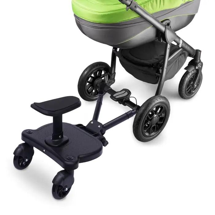 Planche de poussette universelle 2 en 1, planche de Buggy debout avec siège détachable, adaptateur d