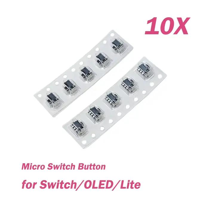 Micro bouton de commutation gauche droite LR L R bouton déclencheur d'épaule pour Switch NS OLED Joy