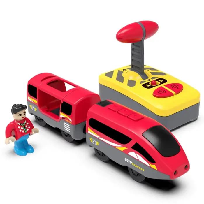 Ensembles de voie de train électrique RC moulés sous pression à fente magnétique, adaptés à tous les