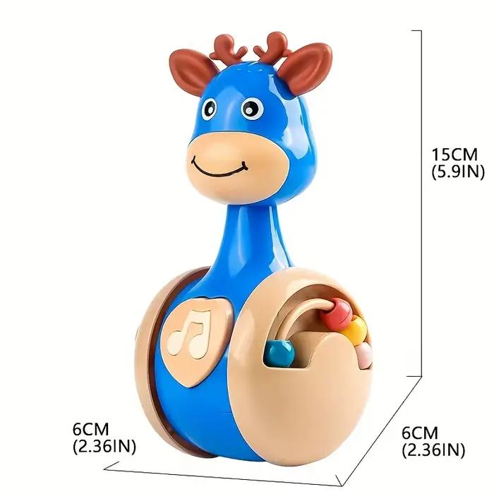 Jouets pour bébé Roly Poly de 6 à 12 mois, jouets Wobbler à gobelet pour bébé garçon et fille – Parf
