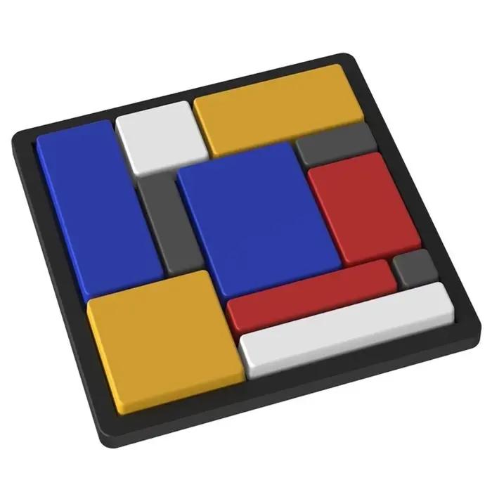 Cubes d'intelligence ABS pour l'entraînement à la pensée logique, puzzles de formes géométriques pou