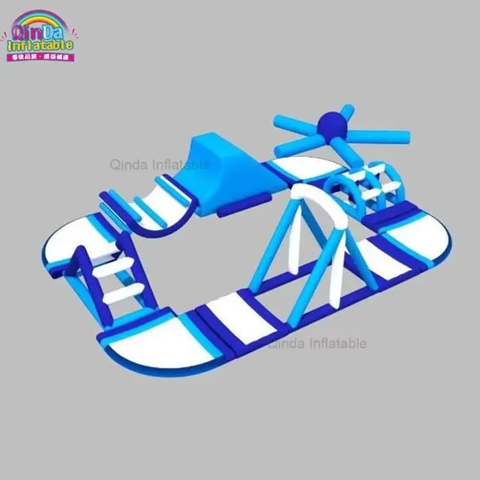 Parc aquatique flottant gonflable de jeux d'aire de jeux à vendre