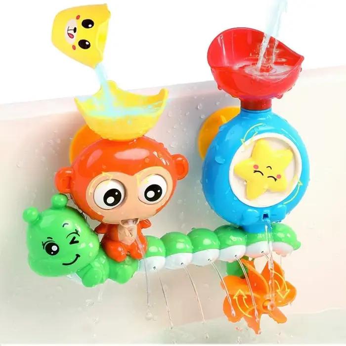 Jouets de bain pour tout-petits de 1 2 3 ans, fille et garçon d'âge préscolaire, nouveau-né, baignoi