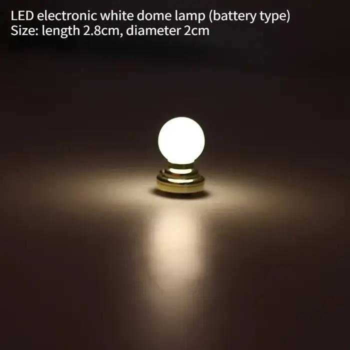 Lampe de Table pour maison de poupée, prise Miniature, Mini peut être lumineuse, accessoires de déco