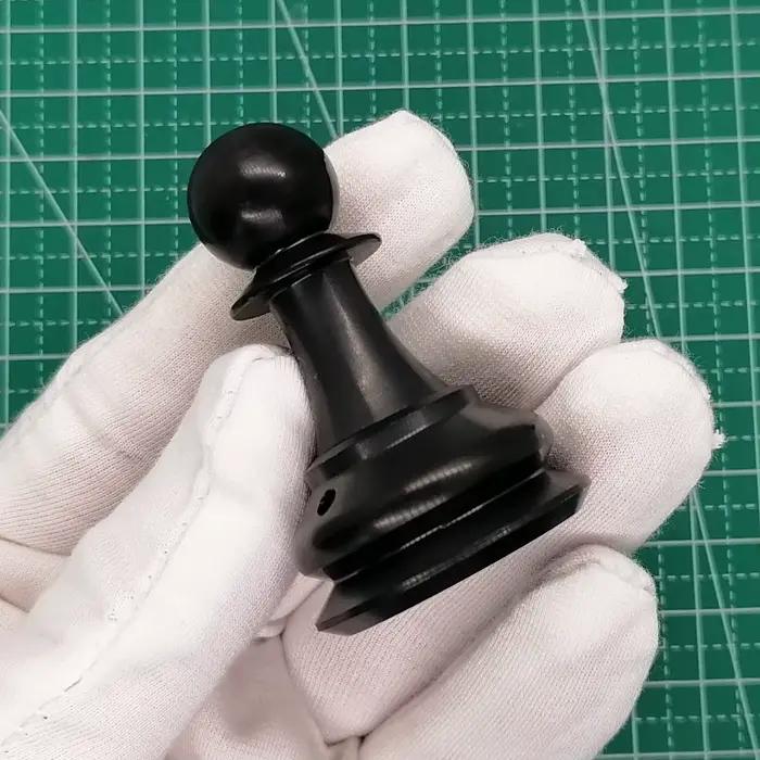 Jeu d'échecs en titane pur 1 pièce