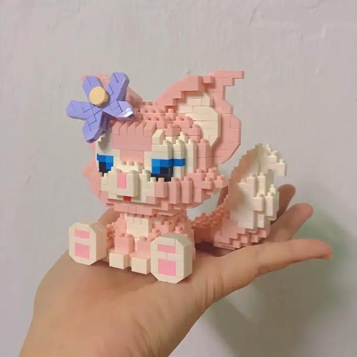 Blocs de construction Disney 108 Style LinaBell Lotso Princess StellaLou briques assemblage jouets enfants modèle cadeau création imaginative jouets d'assemblage occasions spéciales