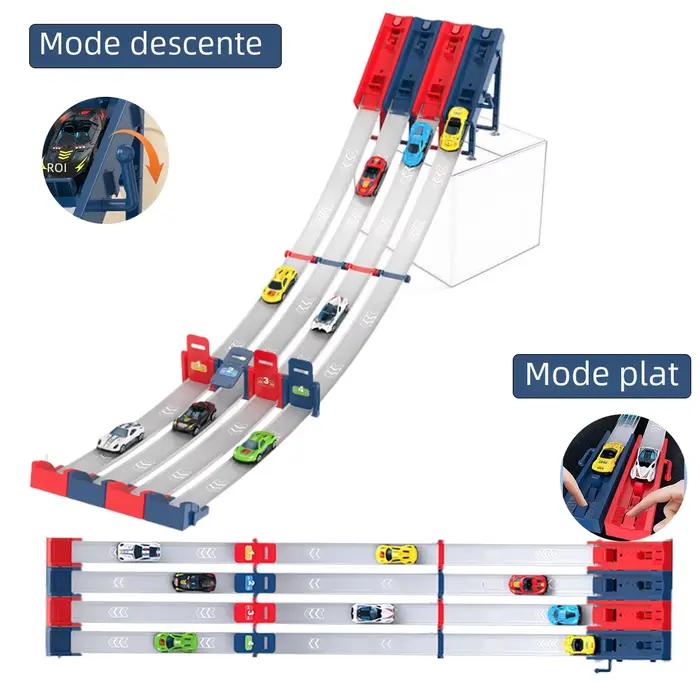 Véhicule jouet de piste de course compétitif avec voiture en alliage