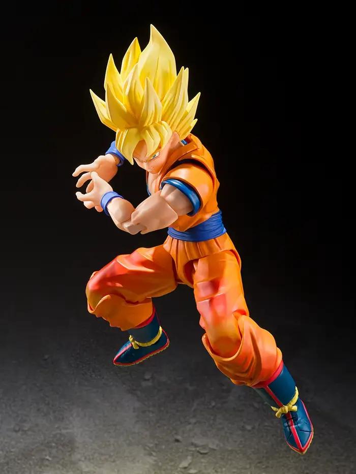 Bandai S.H.Figuarts SHF Dragon Ball Z Super Saiyan Son Goku-les jeux commencent figurine modèle jouets