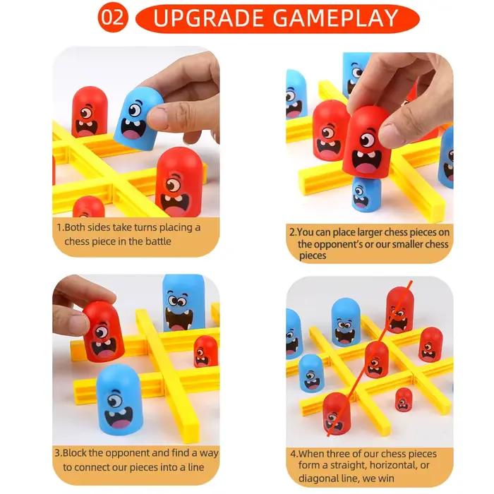 Jeux de société de Table amusants Tic Tac Toe