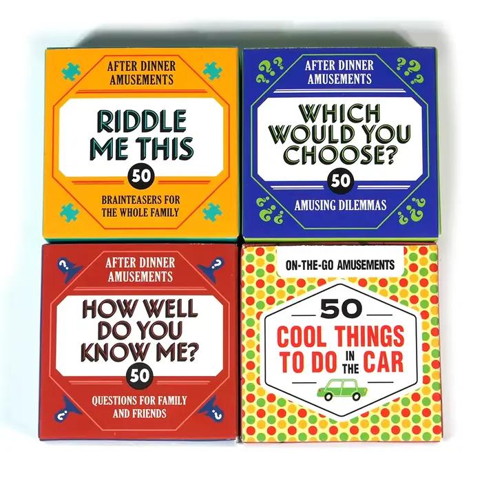 Jeu de cartes After Dinner Amusements pour la famille et les amis