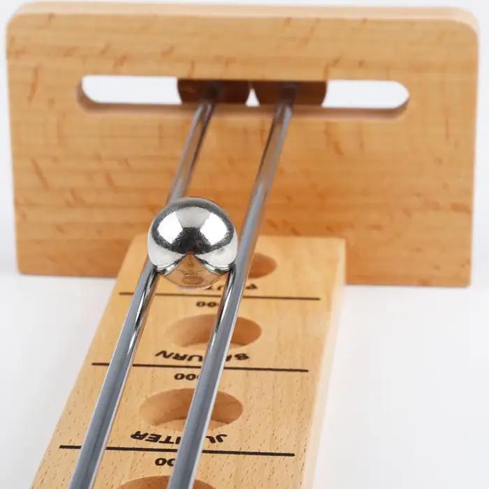 Jeu de tirer la lune en bois gris clair pour enfants et adultes occasionnelles compétitions familiales extérieures et intérieures