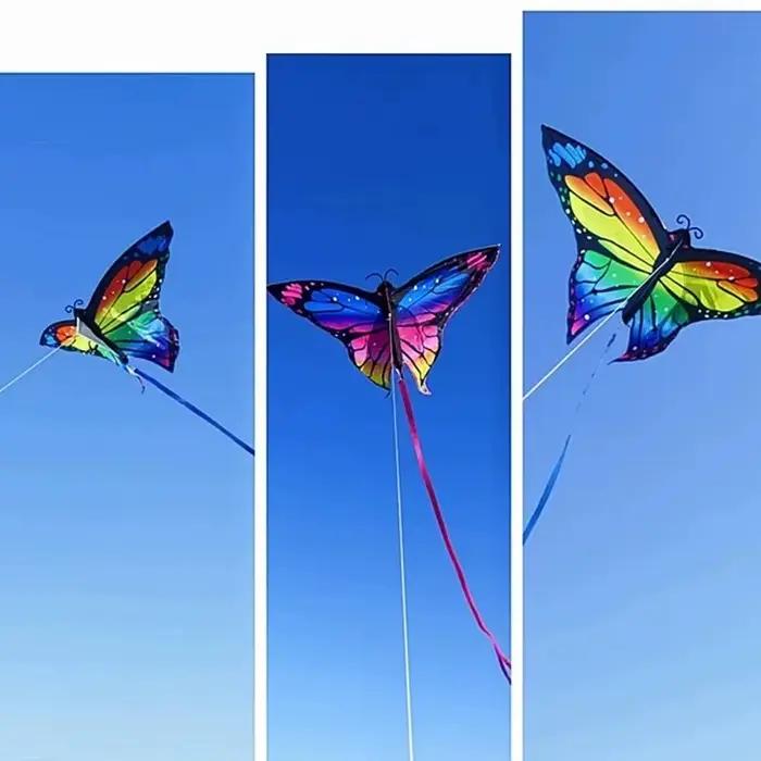 Cerf-volant papillon coloré
