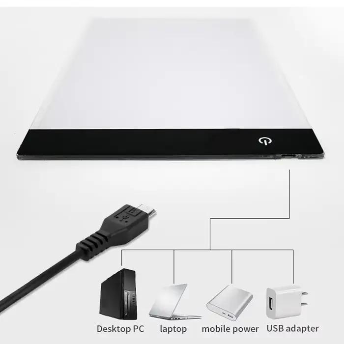Table de copie LED A3, planche à dessin pour enfants