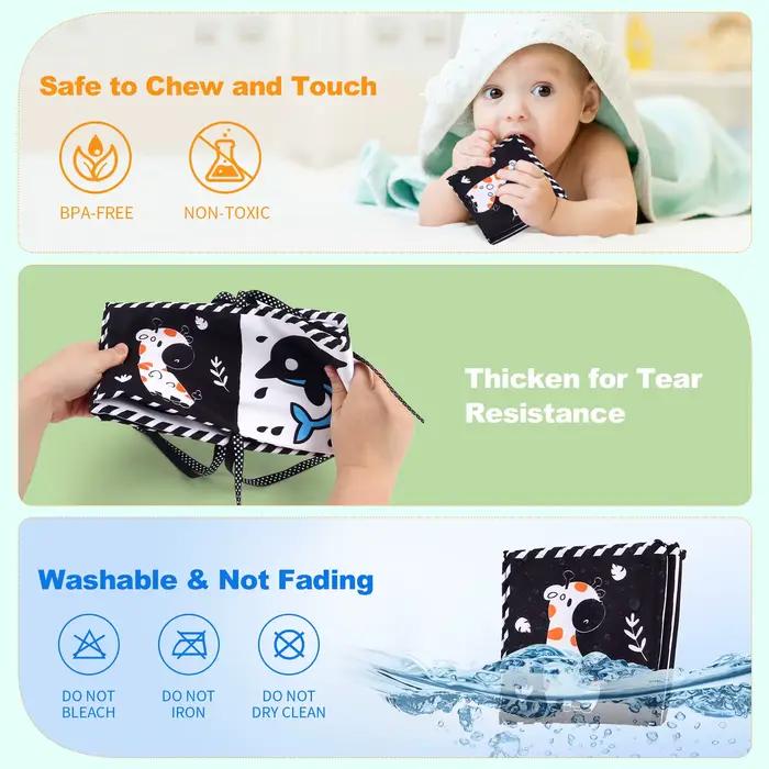 Livre en tissu pour bébé