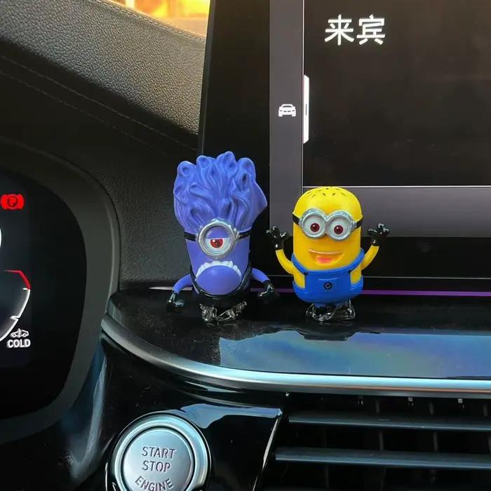 Figurines mignonnes de dessins animés Minions