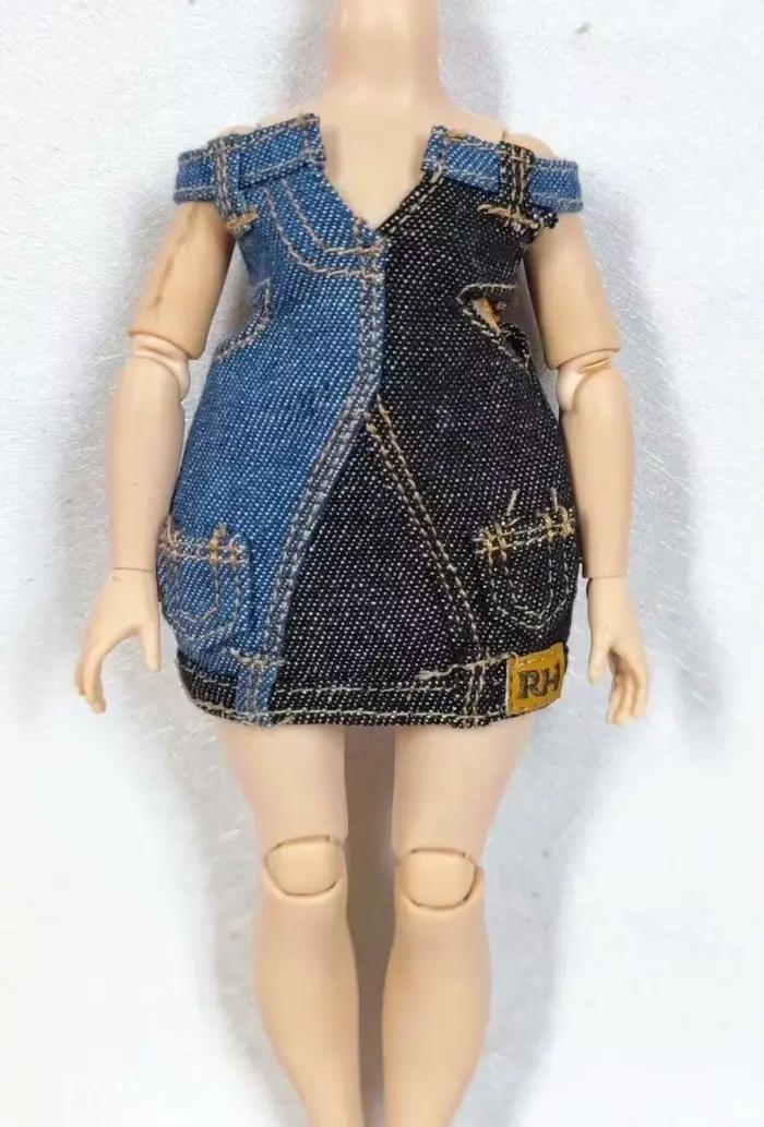 Mode habiller poupée arc-en-ciel grande soeur filles jouet accessoires chaussures pantalons jupe Shorts