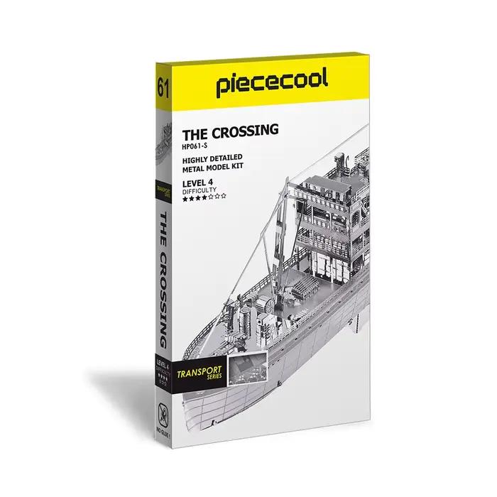 Piececool – Puzzle 3D en métal, Kits de modèles de croisement, jouets de construction pour adultes, bricolage, cadeaux pour adolescents