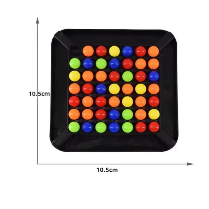 Arc-en-ciel balle élimination Puzzle jeu d'échecs enfants bureau Parent enfant jouet maternelle