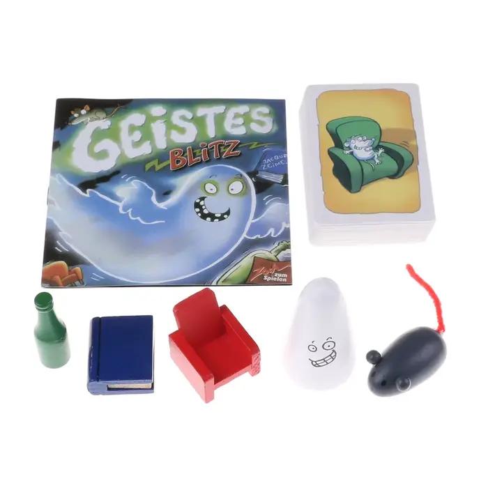 Jeu de cartes de jeu familial Geistes Blitz 1 + 2 + 3 Ghost