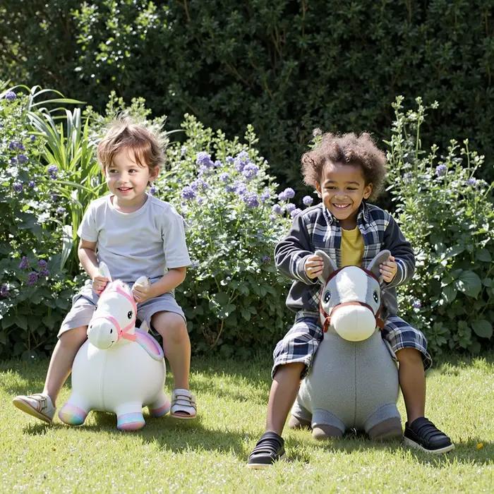 Cheval de saut gonflable Pals