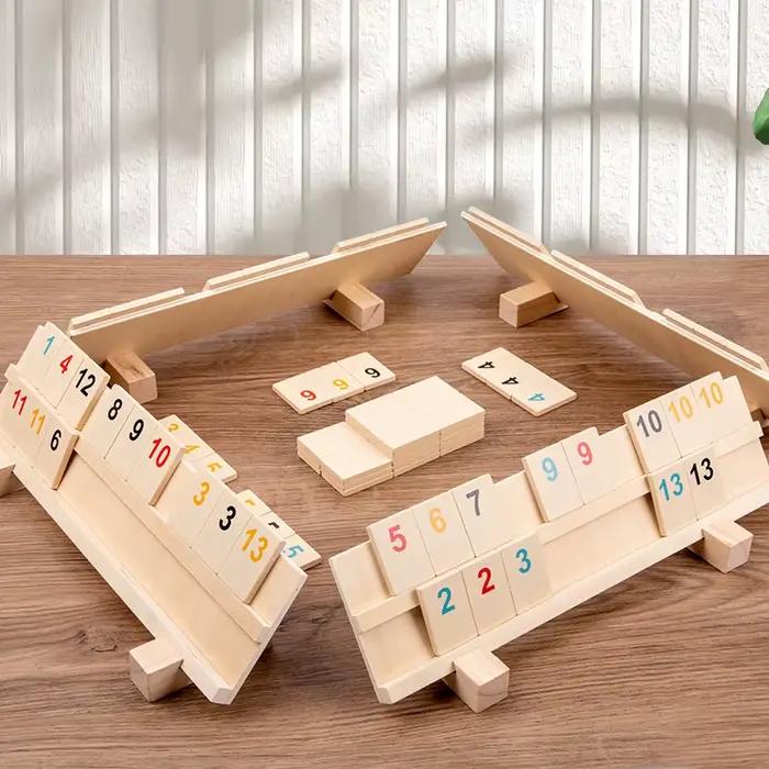 Jeu de carreaux en bois à déplacement rapide