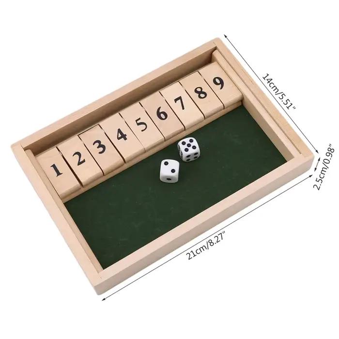 Jeu de plateau Vintage avec boîte fermée