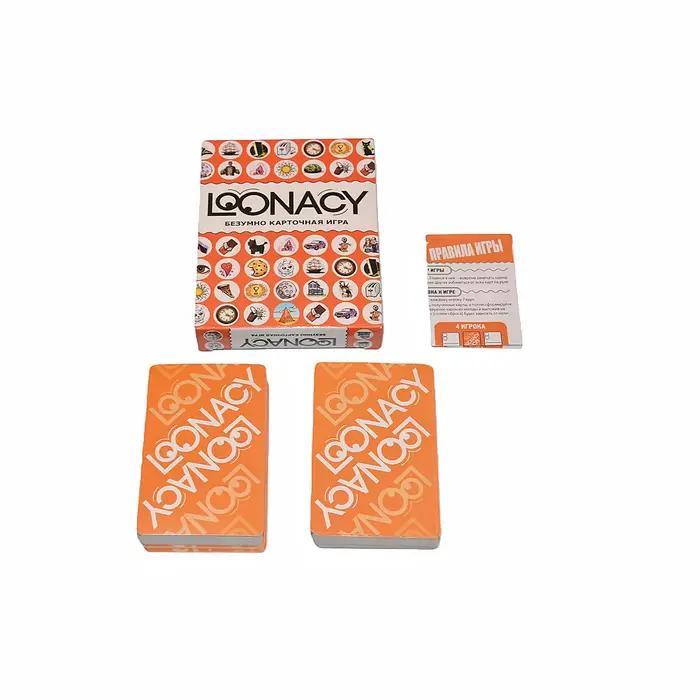 «Loonacy » Jeu de cartes de stratégie