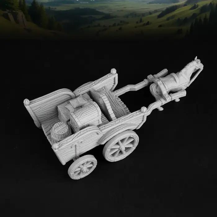 Miniature de caravane RPG